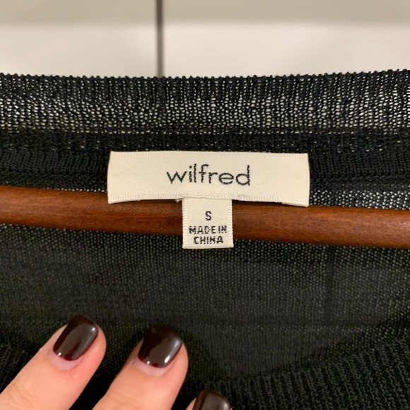 Aritzia Wilfred Librement Sweater in Black - Picture 6 of 11